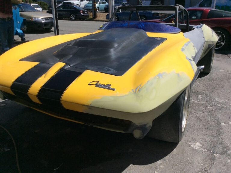 1965 Chevy Corvette Fastback collision repair at Automotive Enterprise, San Carlos CA – photo 28