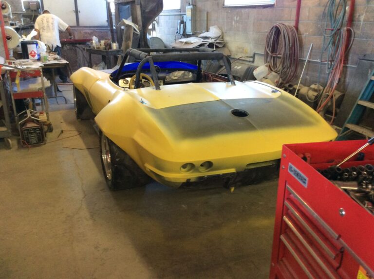 1965 Chevy Corvette Fastback collision repair at Automotive Enterprise, San Carlos CA – photo 31