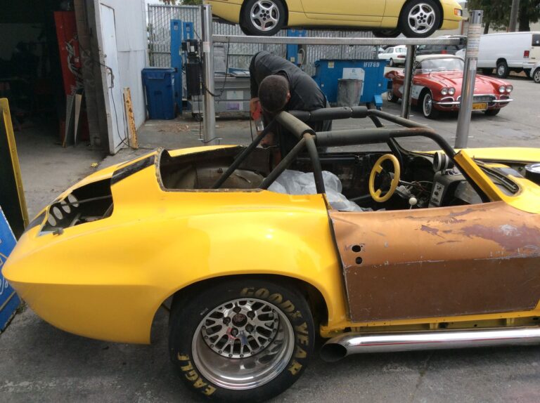1965 Chevy Corvette Fastback collision repair at Automotive Enterprise, San Carlos CA – photo 46