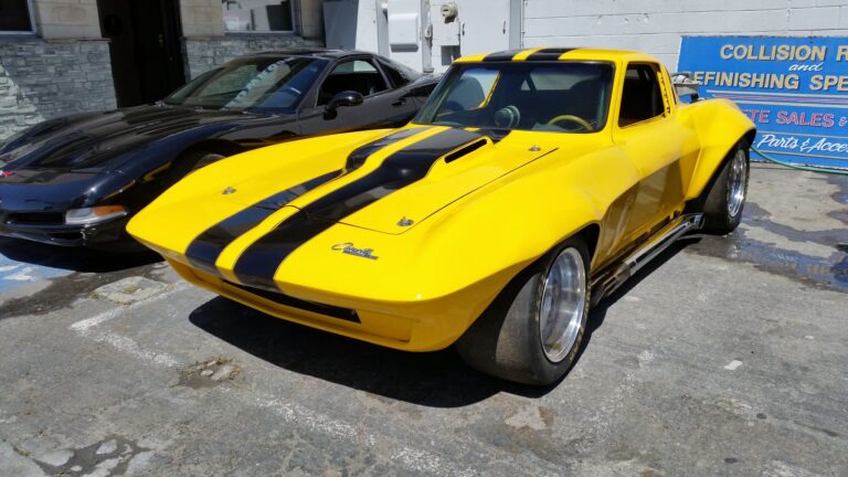 1965 Chevy Corvette Fastback collision repair at Automotive Enterprise, San Carlos CA – photo 48