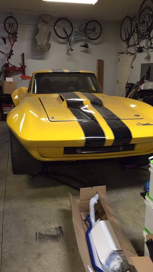 1965 Chevy Corvette Fastback collision repair at Automotive Enterprise, San Carlos CA – photo 56