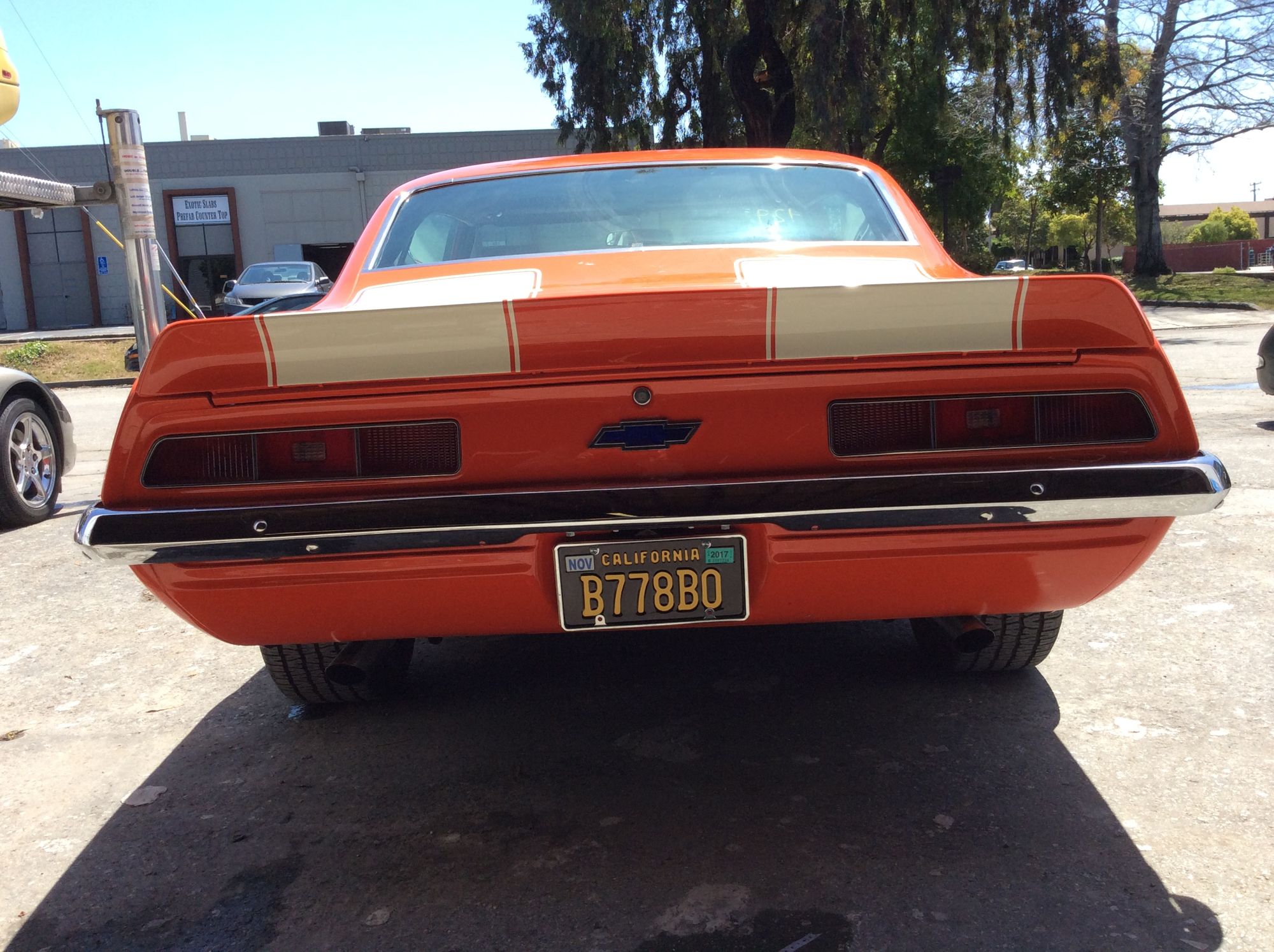 1969 Chevrolet Camaro Complete Paint