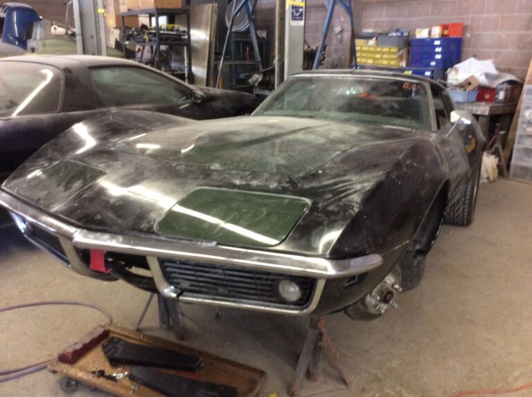 1969 Chevy Corvette collision repair at Automotive Enterprise, San Carlos CA – photo 6
