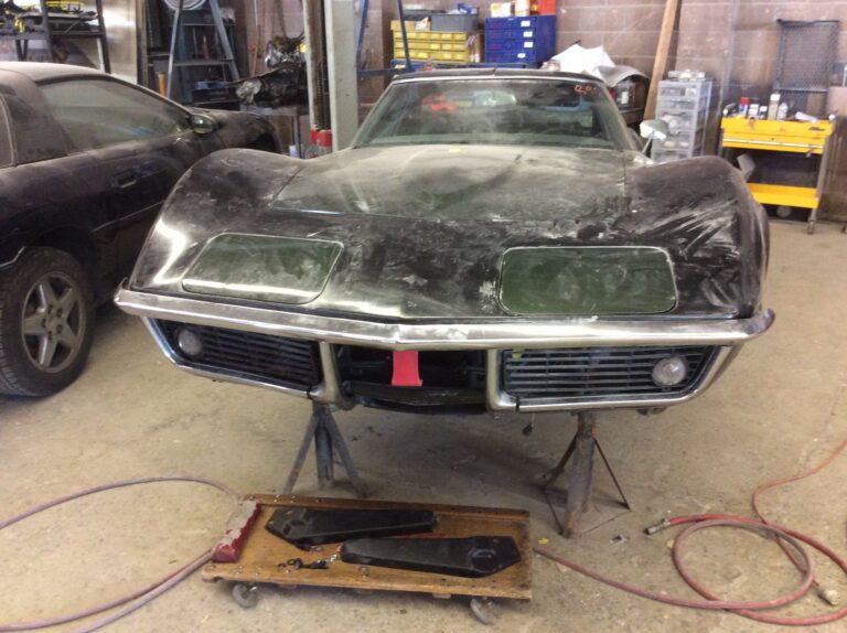 1969 Chevy Corvette collision repair at Automotive Enterprise, San Carlos CA – photo 7