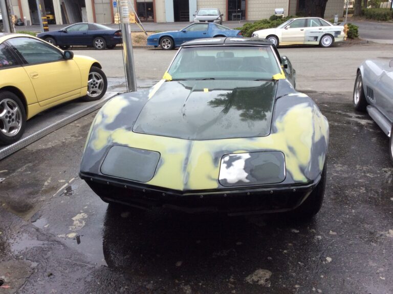 1969 Chevy Corvette collision repair at Automotive Enterprise, San Carlos CA – photo 8