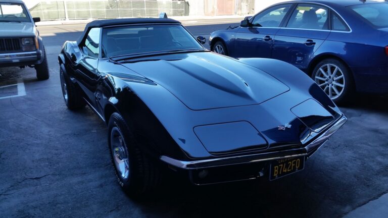 1969 Chevy Corvette collision repair at Automotive Enterprise, San Carlos CA – photo 7
