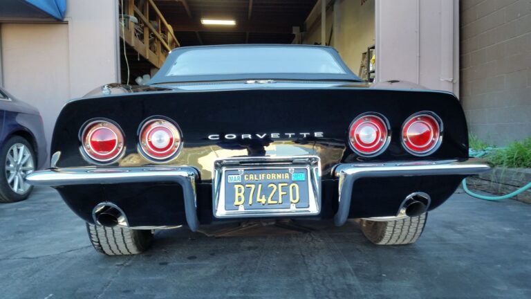 1969 Chevy Corvette collision repair at Automotive Enterprise, San Carlos CA – photo 10