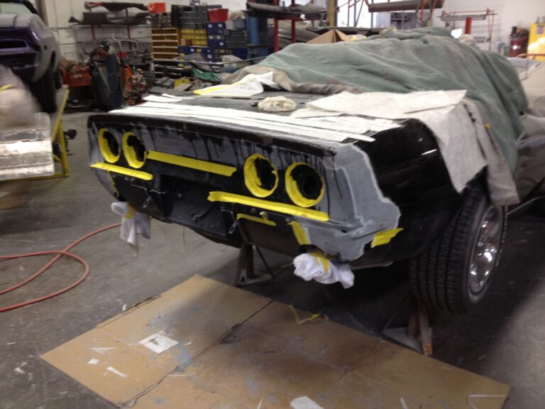 1969 Chevy Corvette collision repair at Automotive Enterprise, San Carlos CA – photo 20