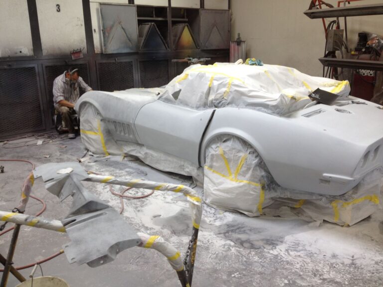 1969 Chevy Corvette collision repair at Automotive Enterprise, San Carlos CA – photo 23