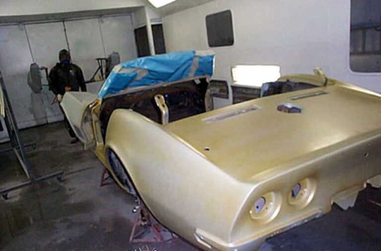 1969 Corvette collision repair at Automotive Enterprise, San Carlos CA – photo 7