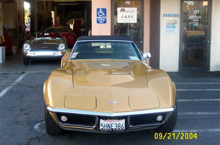 1969 Corvette collision repair at Automotive Enterprise, San Carlos CA – photo 9