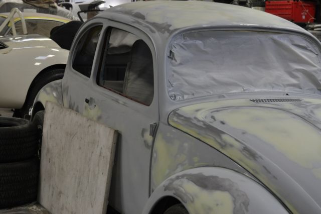 1969 VW Bug collision repair at Automotive Enterprise, San Carlos CA – photo 2