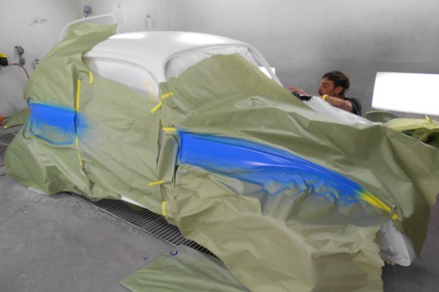1969 VW Bug collision repair at Automotive Enterprise, San Carlos CA – photo 9