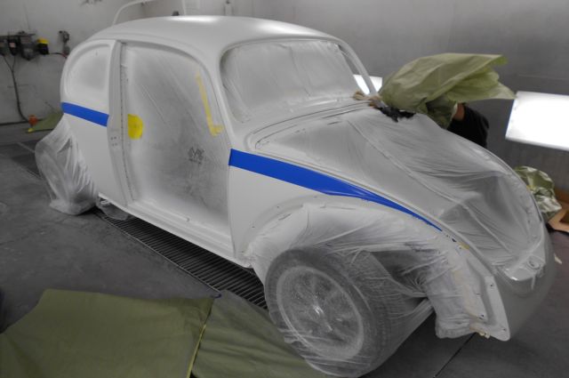1969 VW Bug collision repair at Automotive Enterprise, San Carlos CA – photo 10