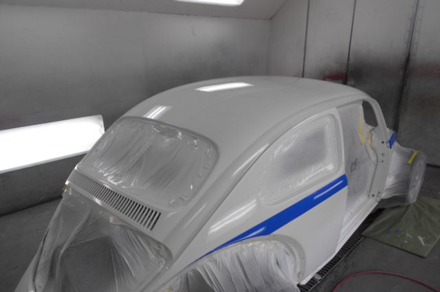 1969 VW Bug collision repair at Automotive Enterprise, San Carlos CA – photo 11