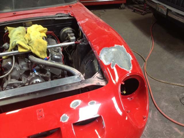 1977 Ferrari 250 GTO collision repair at Automotive Enterprise, San Carlos CA – photo 1
