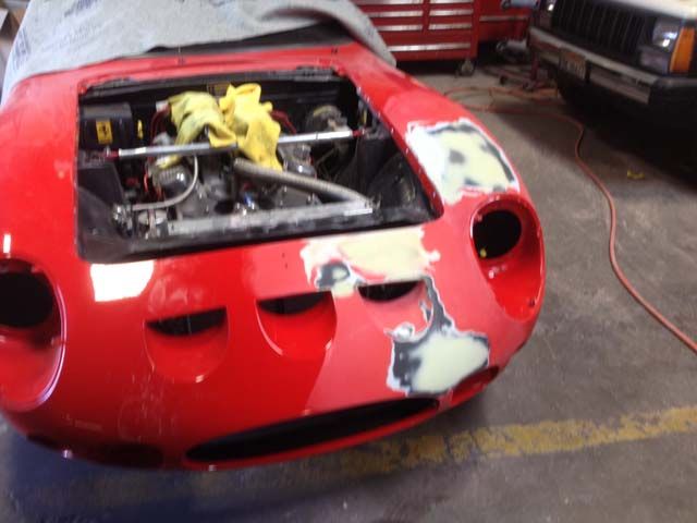 1977 Ferrari 250 GTO collision repair at Automotive Enterprise, San Carlos CA – photo 3