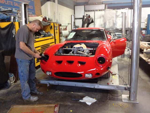 1977 Ferrari 250 GTO collision repair at Automotive Enterprise, San Carlos CA – photo 7