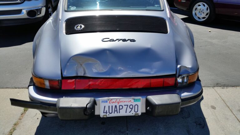 1988 Porsche 911 collision repair at Automotive Enterprise, San Carlos CA – photo 3