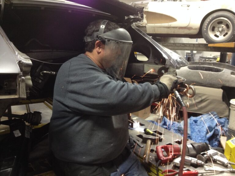 1988 Porsche 911 collision repair at Automotive Enterprise, San Carlos CA – photo 9