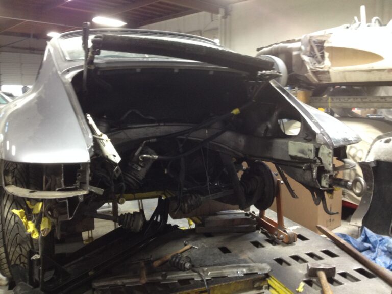 1988 Porsche 911 collision repair at Automotive Enterprise, San Carlos CA – photo 11