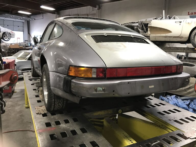 1988 Porsche 911 collision repair at Automotive Enterprise, San Carlos CA – photo 15