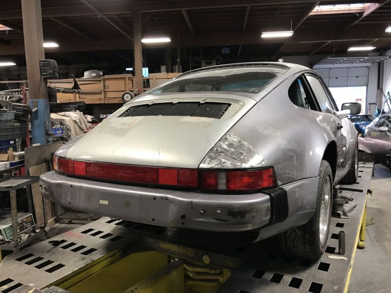 1988 Porsche 911 collision repair at Automotive Enterprise, San Carlos CA – photo 16