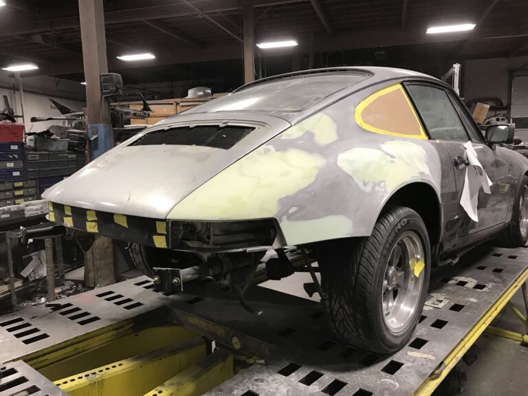 1988 Porsche 911 collision repair at Automotive Enterprise, San Carlos CA – photo 17