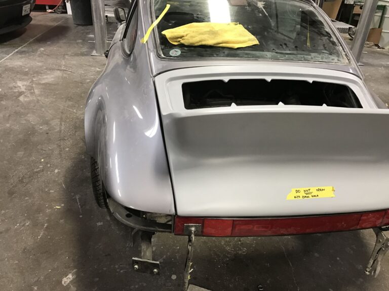 1988 Porsche 911 collision repair at Automotive Enterprise, San Carlos CA – photo 20