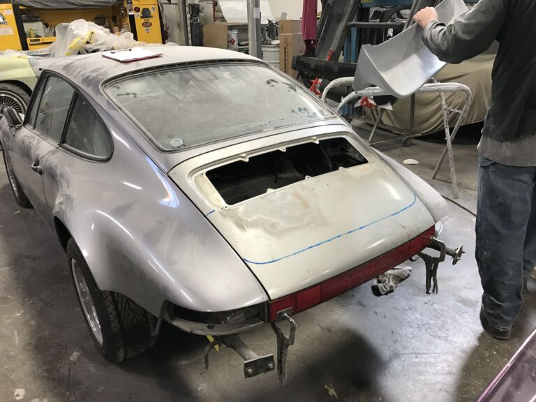 1988 Porsche 911 collision repair at Automotive Enterprise, San Carlos CA – photo 24