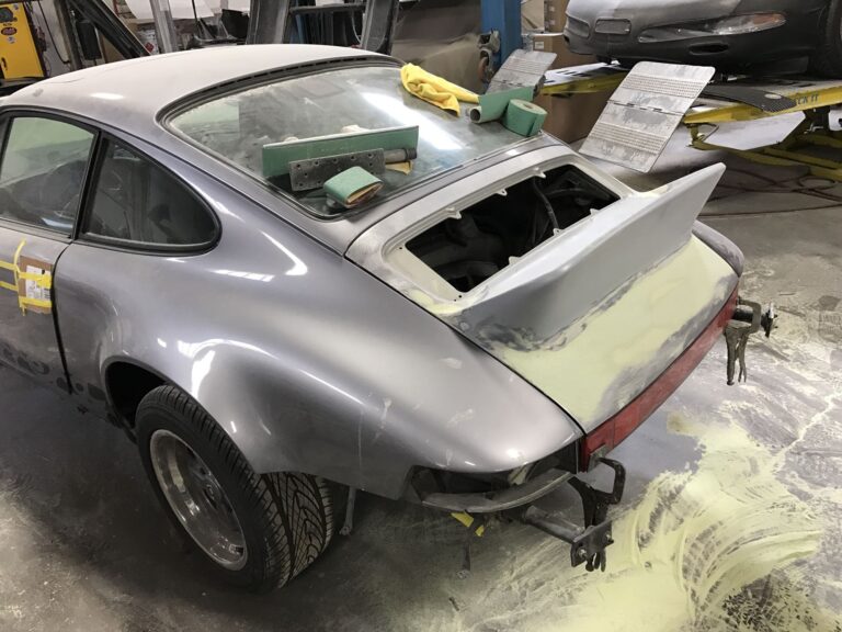 1988 Porsche 911 collision repair at Automotive Enterprise, San Carlos CA – photo 26