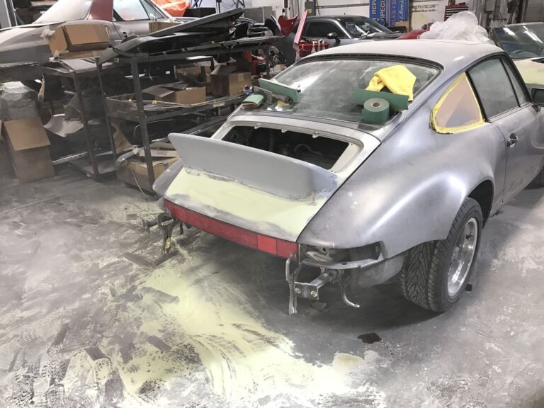 1988 Porsche 911 collision repair at Automotive Enterprise, San Carlos CA – photo 27