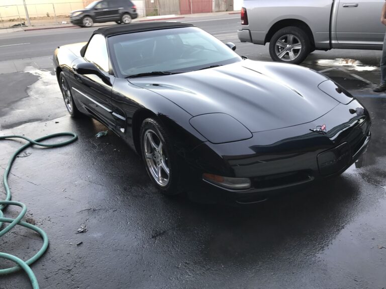 2001 Chevy Corvette collision repair at Automotive Enterprise, San Carlos CA – photo 5