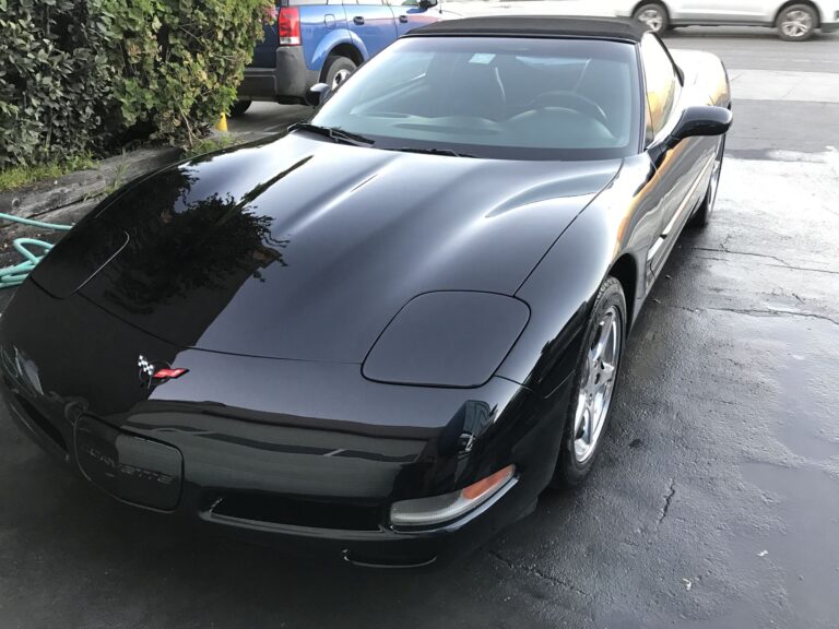 2001 Chevy Corvette collision repair at Automotive Enterprise, San Carlos CA – photo 6