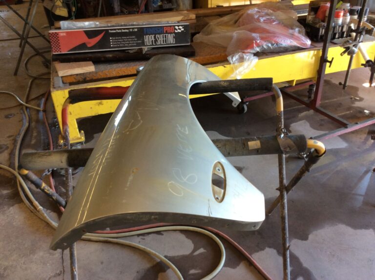 2001 Chevy Corvette collision repair at Automotive Enterprise, San Carlos CA – photo 8