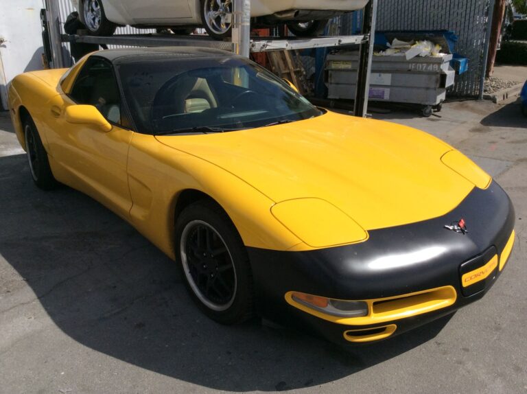 2001 Chevy Corvette collision repair at Automotive Enterprise, San Carlos CA – photo 11