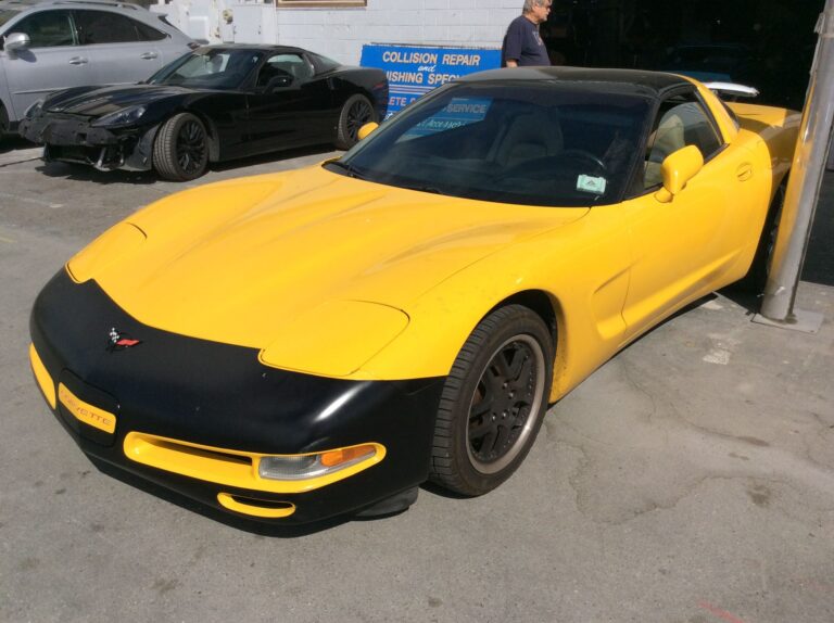 2001 Chevy Corvette collision repair at Automotive Enterprise, San Carlos CA – photo 12