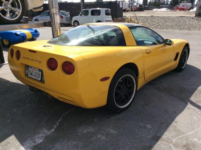 2001 Chevy Corvette collision repair at Automotive Enterprise, San Carlos CA – photo 14