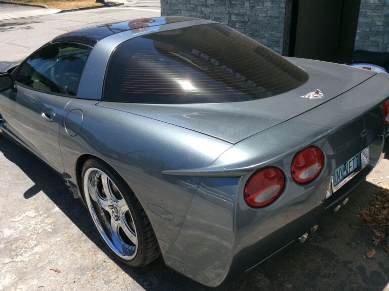 2001 Chevy Corvette collision repair at Automotive Enterprise, San Carlos CA – photo 6