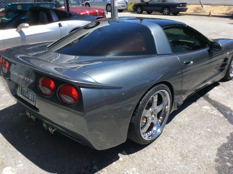 2001 Chevy Corvette collision repair at Automotive Enterprise, San Carlos CA – photo 11