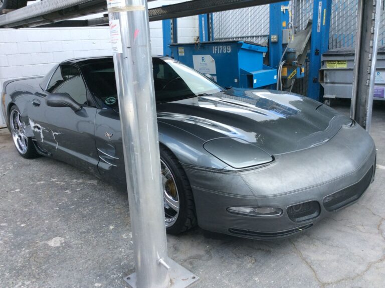 2001 Chevy Corvette collision repair at Automotive Enterprise, San Carlos CA – photo 16