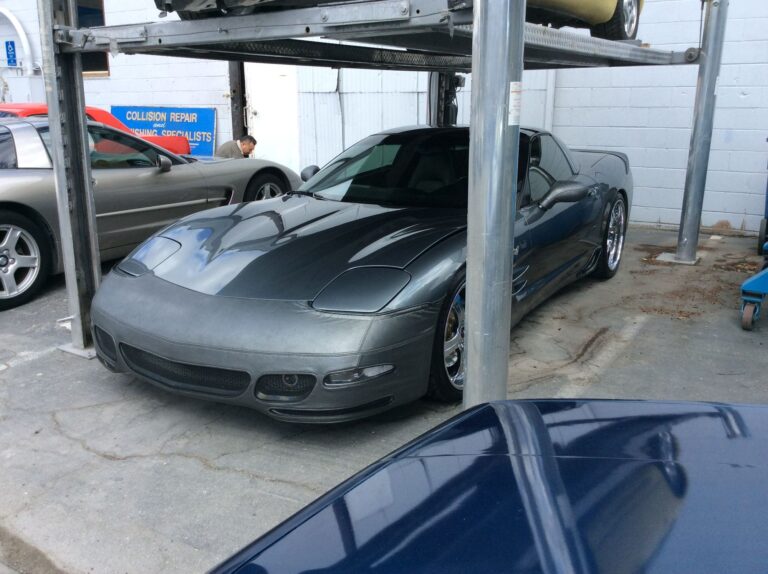 2001 Chevy Corvette collision repair at Automotive Enterprise, San Carlos CA – photo 17