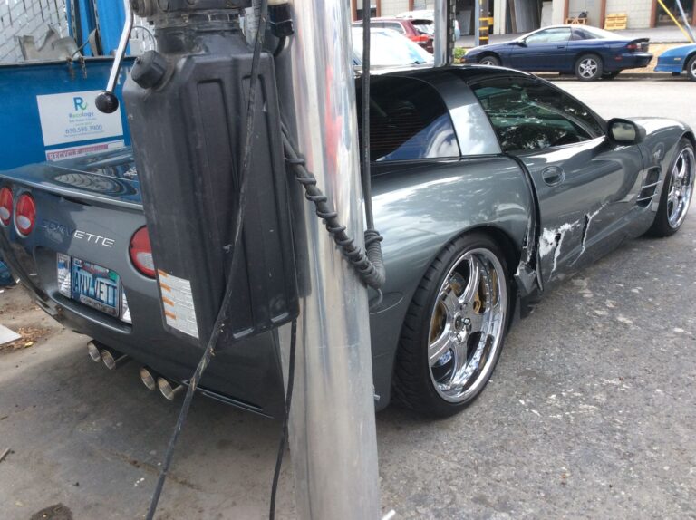 2001 Chevy Corvette collision repair at Automotive Enterprise, San Carlos CA – photo 18