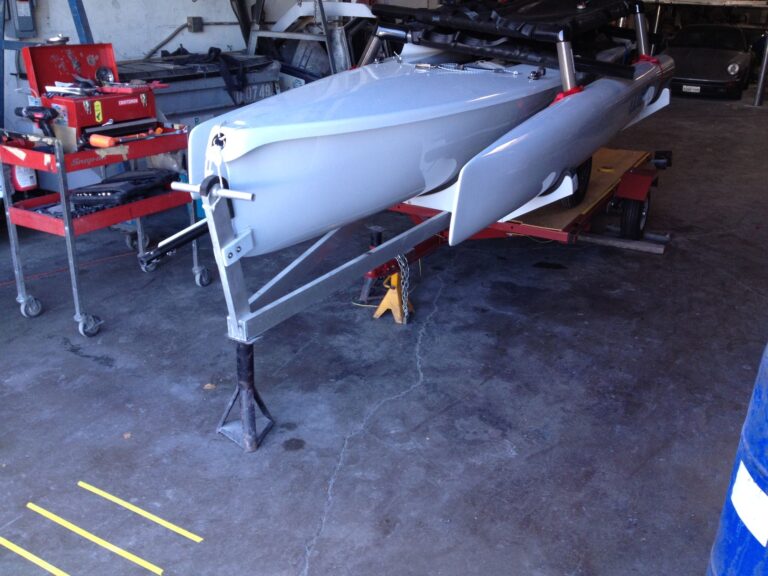 2001 Chevy Corvette Trailer collision repair at Automotive Enterprise, San Carlos CA – photo 5