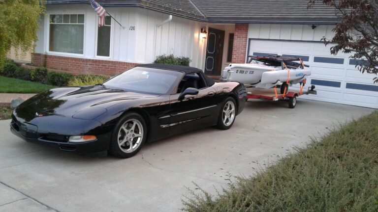2001 Chevy Corvette Trailer collision repair at Automotive Enterprise, San Carlos CA – photo 9