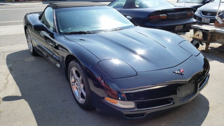 2001 Chevy Corvette Trailer collision repair at Automotive Enterprise, San Carlos CA – photo 15