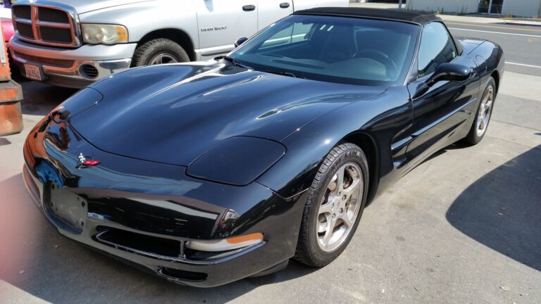 2001 Chevy Corvette Trailer collision repair at Automotive Enterprise, San Carlos CA – photo 16