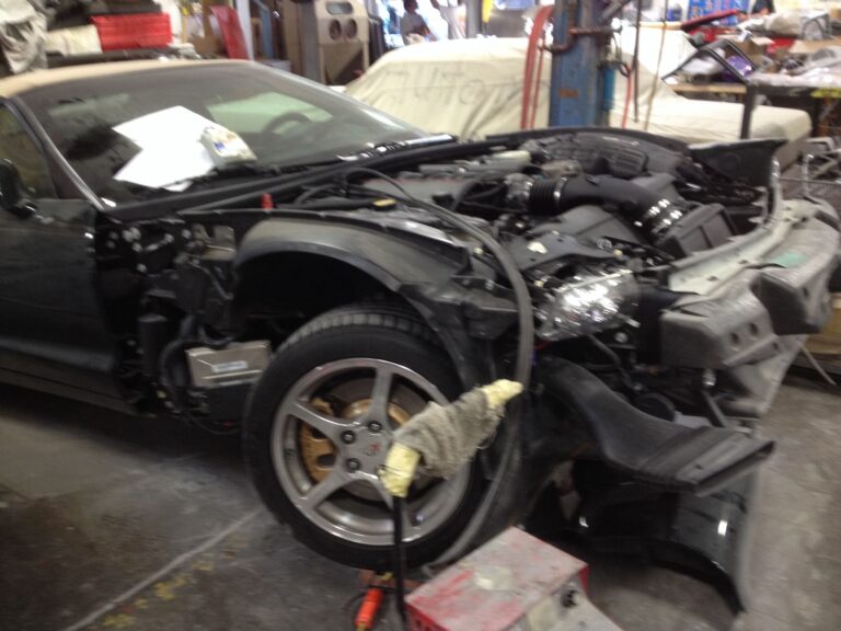 2002 Chevy Corvette collision repair at Automotive Enterprise, San Carlos CA – photo 6
