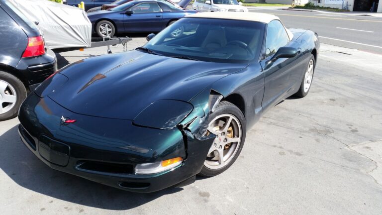 2002 Chevy Corvette collision repair at Automotive Enterprise, San Carlos CA – photo 14
