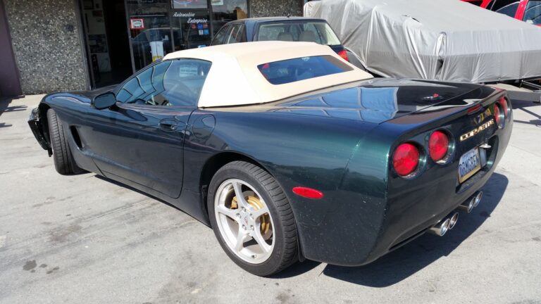 2002 Chevy Corvette collision repair at Automotive Enterprise, San Carlos CA – photo 16